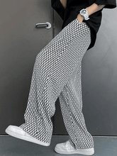 Drapierte Freizeithose für Herren mit Print